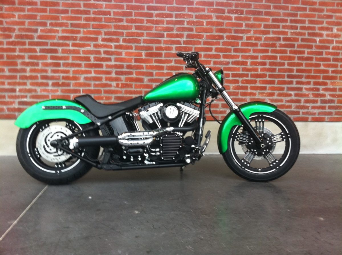 Harley softail "green" Borie